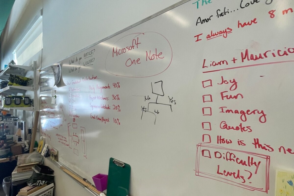 プロジェクトベースの授業風景